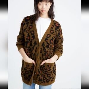 Madewell Jungle Cat Cardigan Sweater S